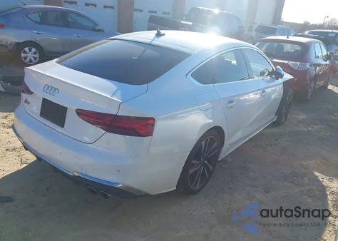 2025 Audi S5 Sportback Premium Tfsi Quattro Tiptronic из США, поврежденный, VIN WAUA4CF52SA004705